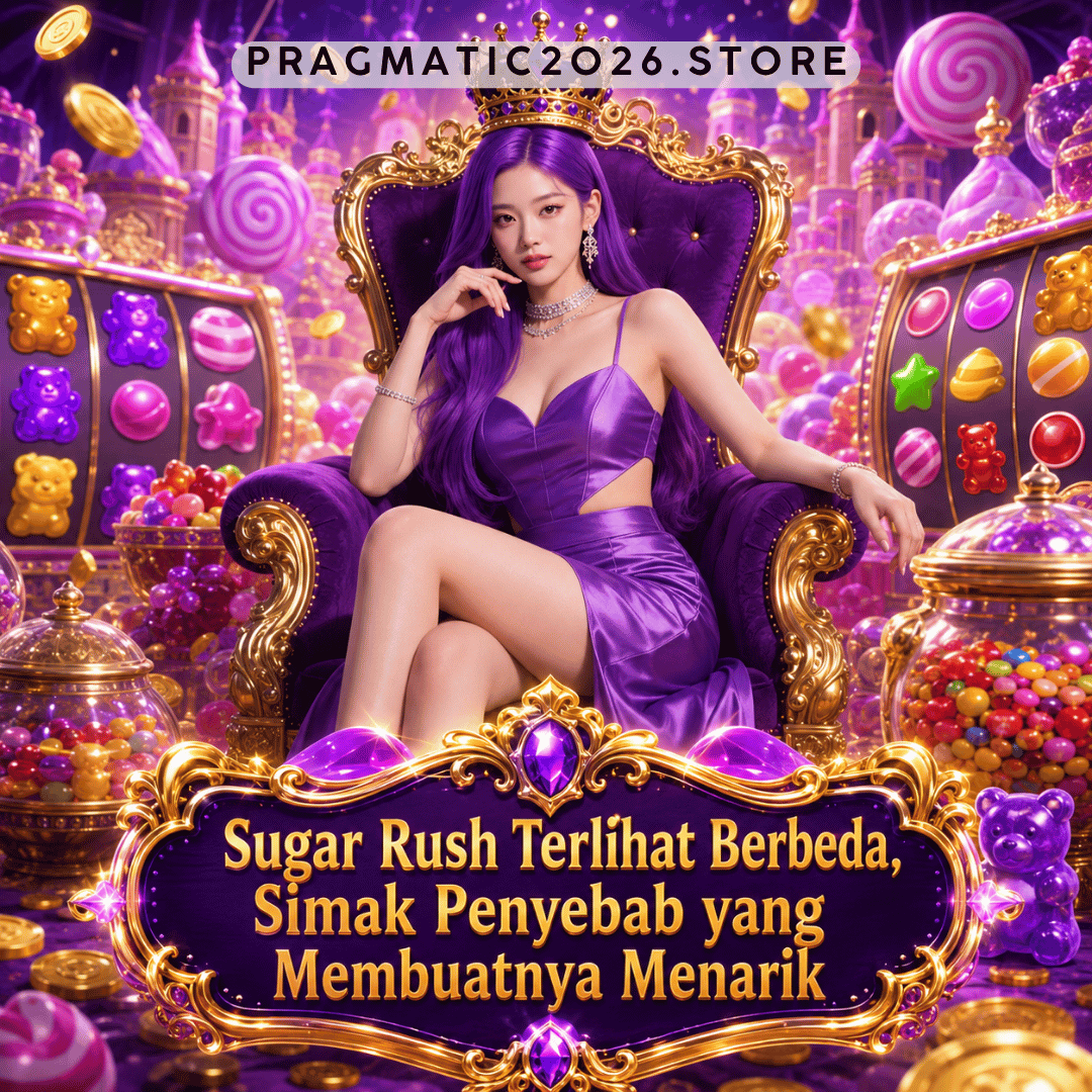 Sugar Rush terlihat berbeda